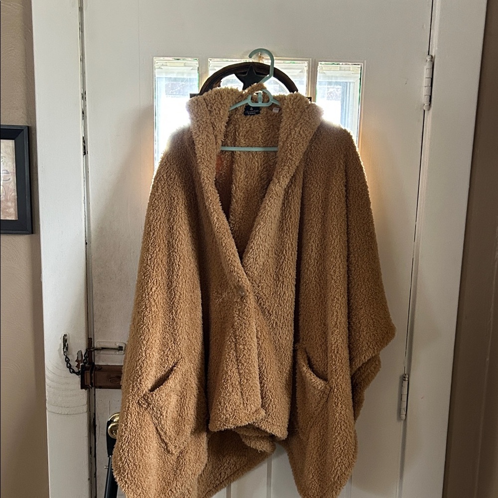 Warm Tan Teddy Jacket for Women
